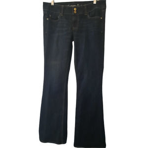 American Eagle Artist Stretch Dark Blue Jeans